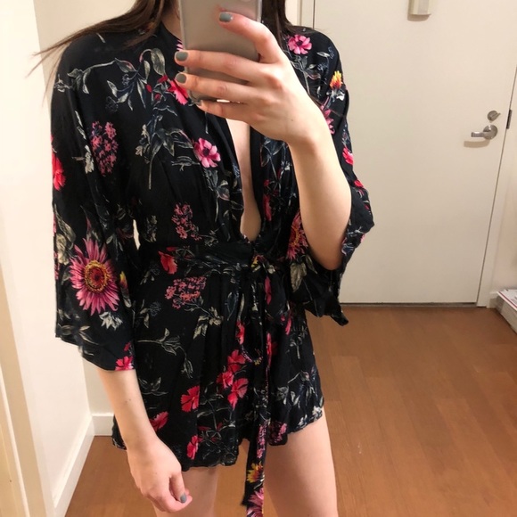Stolen Hearts Floral Jumpsuit - Picture 1 of 4